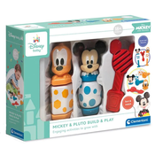 Set za igru Clementoni Disney Baby - Figurice za sastavljanje Mickey i Pluto