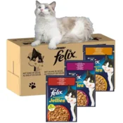 Purina Purina Felix Sensation: Okusi sela - Hrana za macke - 120 x 85 g