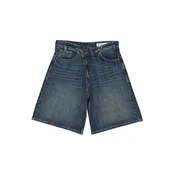 Bershka Kavbojke  temno modra