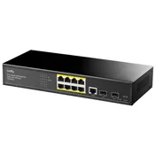 Cudy GS2008S2 Mrežni ruter 8-Port, 2 sloja Managed Gigabit Switch, 2 Gigabit SFP Slota