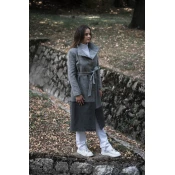 BOUCLÉ MODA Ženski kaput Triptih, Sivi