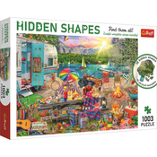 Trefl - Puzzle Hidden Shapes Izlet z avtodomom - 1 000 kosov