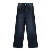 Bershka Kavbojke temno modra