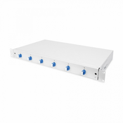 Optični panel 48cm SM LC 6x adapter Opt.kaseta, Pigtails OS2 Digitus