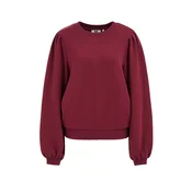 WE Fashion Majica temno rdeča