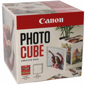 Canon PP-201 13x13 cm Photo Cube Creative Pack White Pink 40 Sh.