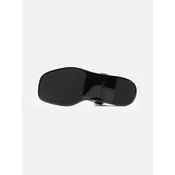 Calvin Klein Sandali Beach Sandal Rope Pu 2 HW0HW02967 Črna
