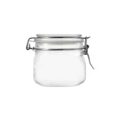 Jar, made of glass, 500ml, Primizie - Borgonovo