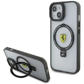 Ferrari FEHMP15MUSCAH iPhone 15 Plus / 14 Plus 6.7 transparent hardcase Ring Stand 2023 Collection MagSafe (FEHMP15MUSCAH)