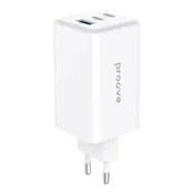 Proove Pocket GaN Max 100W omrežni polnilnik (2xType-C + USB)