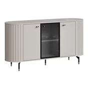 Vitrina Ogden T114 Kašmir, S vratima, 81x151x40cm