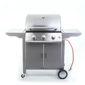 G21 plinski žar Oklahoma, BBQ Premium Line, 3 gorilniki, regulator tlaka