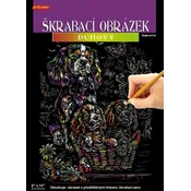 Artlover Mavrična slika s praskami Psi 20x25cm