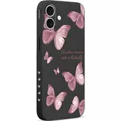 Pnakqil zaščitni ovitek Butterfly za Apple iPhone 17 Pro Max - Črna KP39898
