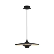 LED luster na sajli RENE LED/19W/230V CRI 90 crna