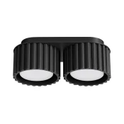 Sollux SL.1788 - Spot svetiljka AURA 2xGX53/10W/230V, crna