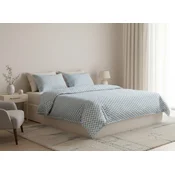 Tekstilshop Pamucna posteljina Vintage Roses, 180x200 cm, Siva