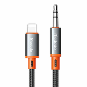 Mcdodo Kabel CA-0890 Lightning do 3,5 mm mini priključka AUX, 1,8 m (črn)