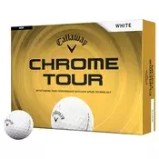 Golf žogice Callaway Chrome Tour 26 White Basic