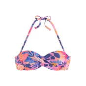 VIVANCE Bikini zgornji del  sivka / mešane barve / svetlo oranžna / svetlo roza