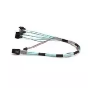 Supermicro CBL-0237L notranji kabel MiniSAS na 4x SATA 0,7m