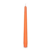 Stožčasta sveča oranžna O23 x 245 mm 8h. [10 kosov]