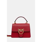 Pinko  LOVE ONE TOP HANDLE MINI LIGHT  VITELLO SETA  Bordo