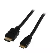 Kabl HDMI AM - HDMI CM mini v1.4, 1,5m