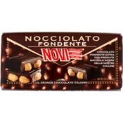 NOVI Čokolada z orehi Nocciolato Fondente 130g -