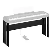 Yamaha L-515 Leseno stojalo za klaviaturo Black (Poškodovano)