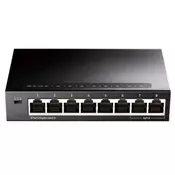 Cudy GS108 metalni 8-Port Gbit desktop Switch, 8x RJ45 10/100/1000 (Alt.1008D)