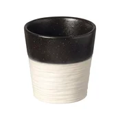 Costa Nova skodelica brez ročaja Notos 180 ml, peščena/črna