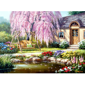 AnaTolian - Puzzle Cherry Blossom Cottage - 1 000 kosov