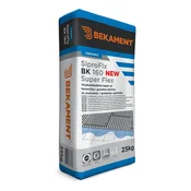 Lepilo za keramiko 25kg Siprofix BK 160 Super Flex Bekament - 25 kg