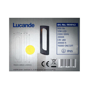 Lucande - LED Zunanja svetilka FENTI LED/12W/230V IP65
