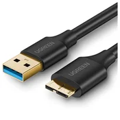 Ugreen USB-A 3.0 kabel (M) na Micro-B kabel (M), 2m (10843)