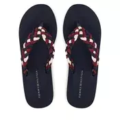 Japonke Tommy Hilfiger Th Wedge Braided Summer Sandal FW0FW09198 Pisana