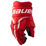 Hokejske rokavice Bauer Supreme F40 Red Junior 10”
