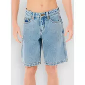 Rip Curl Hyped Up Denim Walk Kids Shorts washed blue