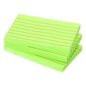 Kocka samolepilna basy 76x152 zelena črte 1/100 sl0406
