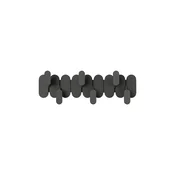 Zidna vješalica Umbra Tempo 16 x 47 x 6 cm boja: crna