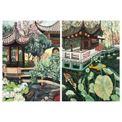 PJÄTTERYD Slika, eleganten vrtni paviljon, 50x70 cm