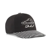 PUMA Porsche Legacy Lifestyle Baseball Cap, Sport, Black, OSFA