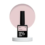 NAILSOFTHEDAY Prekrivna osnova NOVO 11 - polprozorna nežna nude hibridna osnova, 10 ml