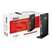 CLUB3D SenseVision univerzalna doking stanica USB 3.0 (CSV-3242HD)