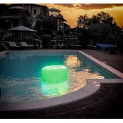 INNOVAGOODS Napihljiv sedež z večbarvnimi LED diodami
