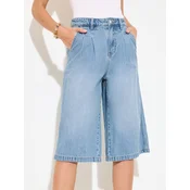 Friends Like These Elegantne kavbojke moder denim