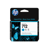 HP 712 29-ml Cyan DesignJet Ink Cartridge