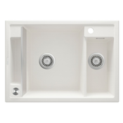 Deante ZRM A503 Granitna sudopera Magnetic, Bela
