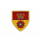shumee Našitek grba Hampshirea - ščit - likalnik/termo zapiranje podlage - vezen našitek/značka/emblem